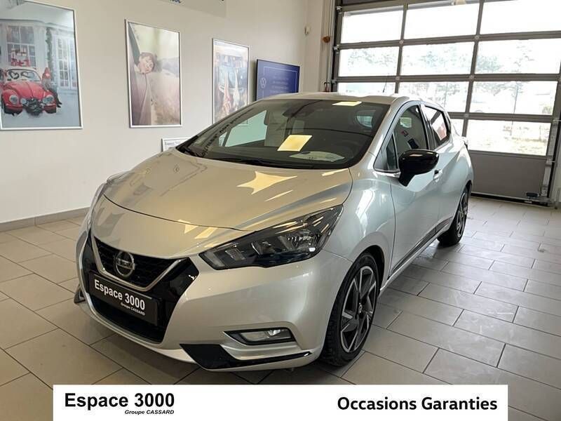 Gris Utilisé 2021 Nissan Micra Citadine | 13 990 € (Prix juste) - Image 1/3