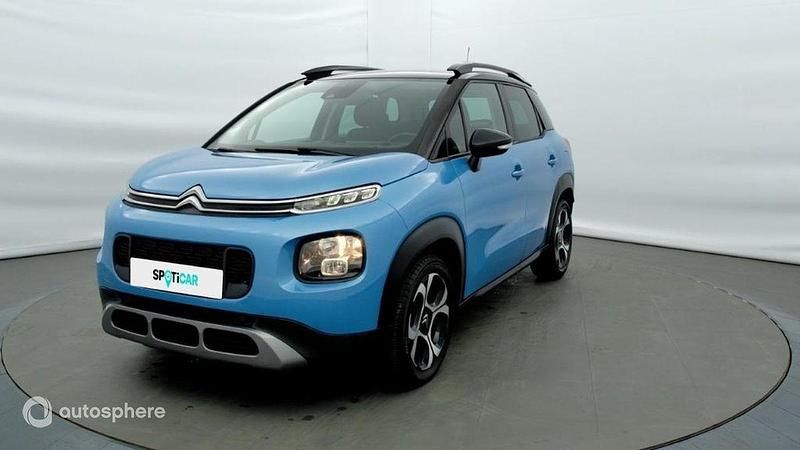 Bleu Occasion 2018 Citroën C3 Aircross PureTech SUV | 8 580 € (Prix juste) - Image 1/4