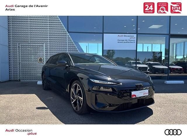 Noir mythic métallisé Utilisé 2025 Audi A6 e-tron S-Line Break | 89 900 € (Prix assez cher) - Image 1/4