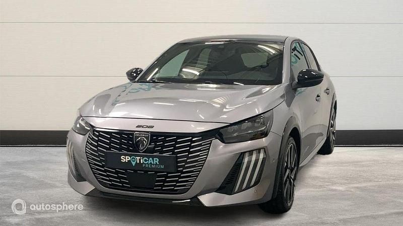 Gris Utilisé 2024 Peugeot 208 GT Citadine | 22 999 € (Prix assez cher) - Image 1/4