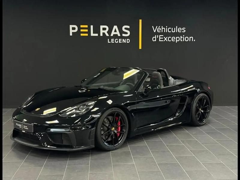 Noir Utilisé 2021 Porsche 718 Spyder Cabriolet | 133 990 € - Image 1/4