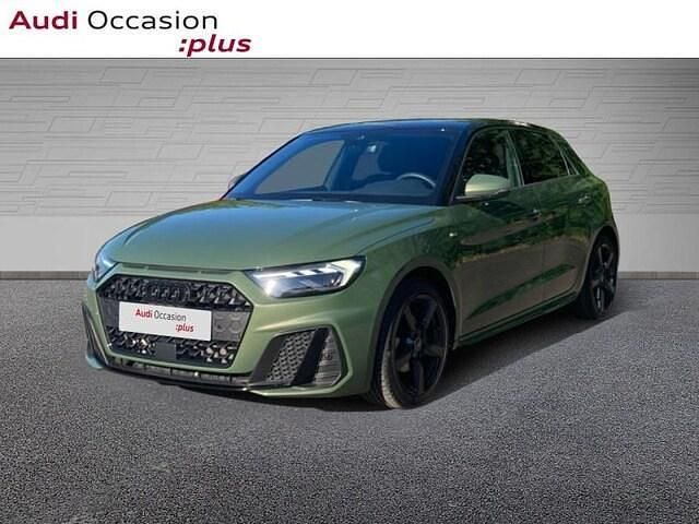Vert district métallisé Utilisé 2024 Audi A1 Sportback S-Line Citadine | 29 195 € (Prix assez cher) - Image 1/4