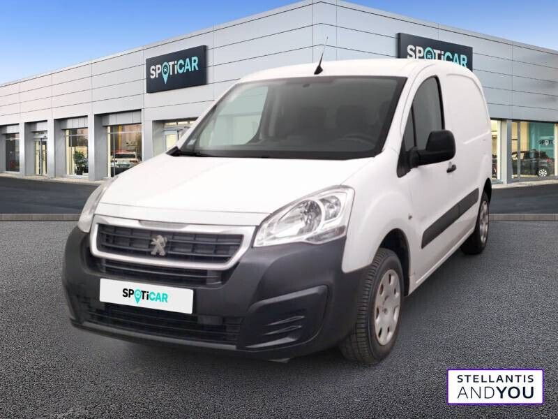 Blanc Occasion 2019 Peugeot Partner Premium Monospace | 9 889 € - Image 1/4