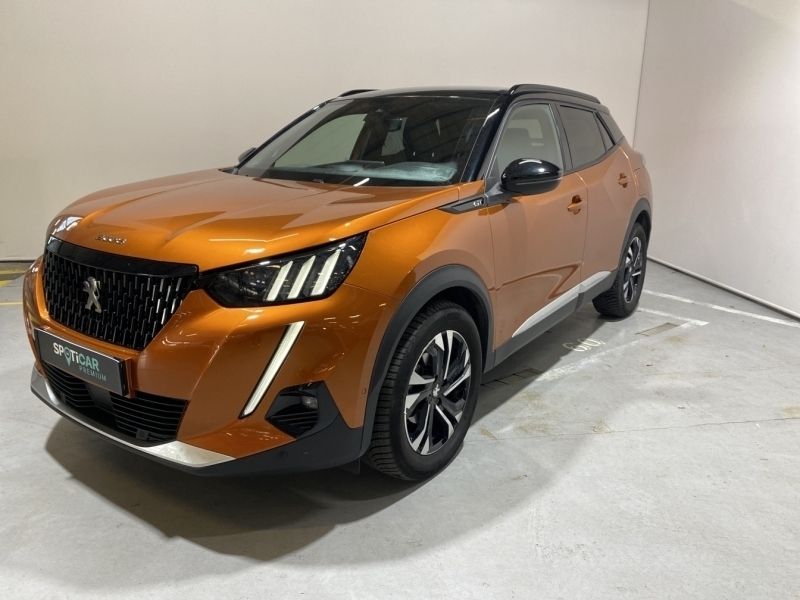 Orange Utilisé 2021 Peugeot 2008 GT SUV | 15 990 € (Prix juste) - Image 1/4