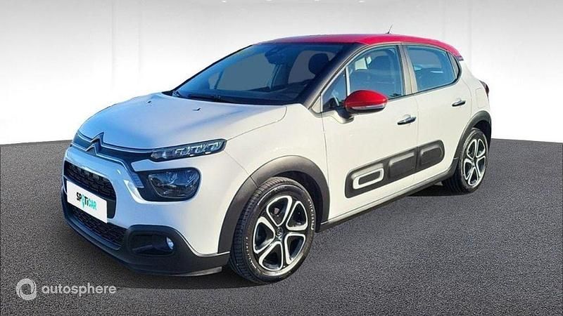 Blanc Utilisé 2023 Citroën C3 Shine Citadine | 12 737 € (Prix juste) - Image 1/4