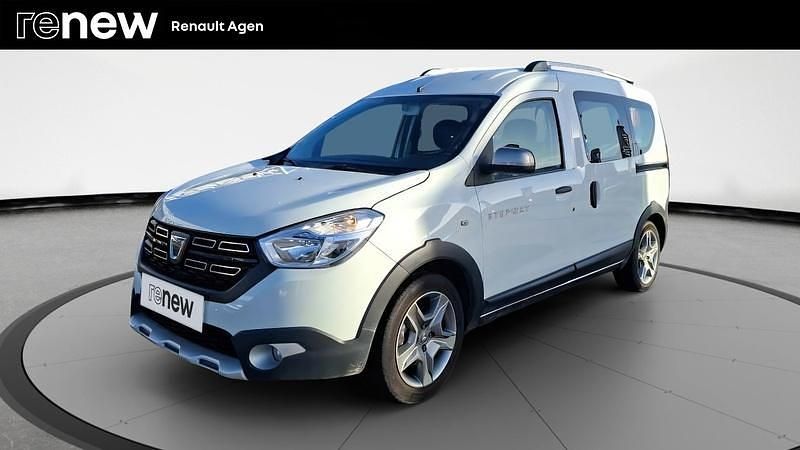 Blanc Occasion 2019 Dacia Dokker Stepway Monospace | 16 489 € (Bon prix) - Image 1/4