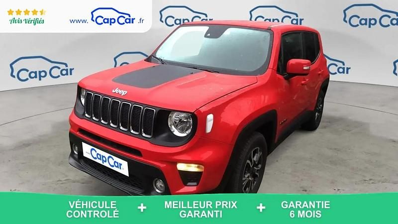 Rouge Occasion 2020 Jeep Renegade SUV | 14 790 € (Super prix) - Image 1/4