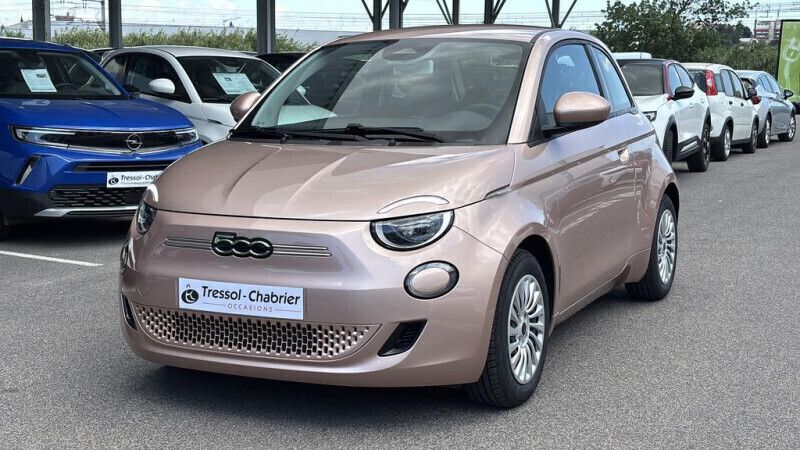 Rouge Utilisé 2022 Fiat 500e Action Berline | 13 998 € (Prix juste) - Image 1/4