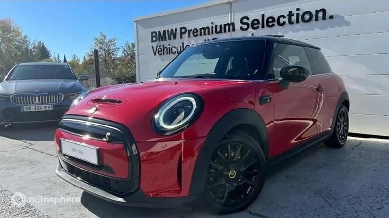Rouge Occasion 2022 Mini Cooper SE Premium Plus Citadine | 19 499 € (Prix assez cher) - Image 1/4