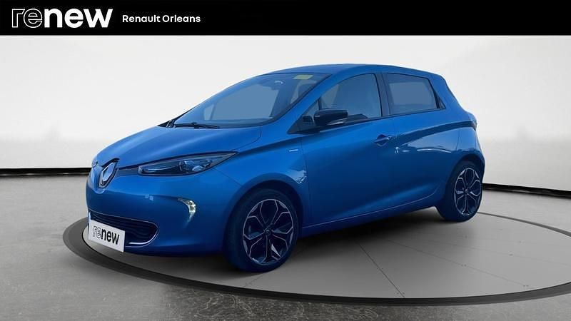 Bleu Occasion 2019 Renault Zoe Iconic Citadine | 10 980 € (Prix assez cher) - Image 1/4