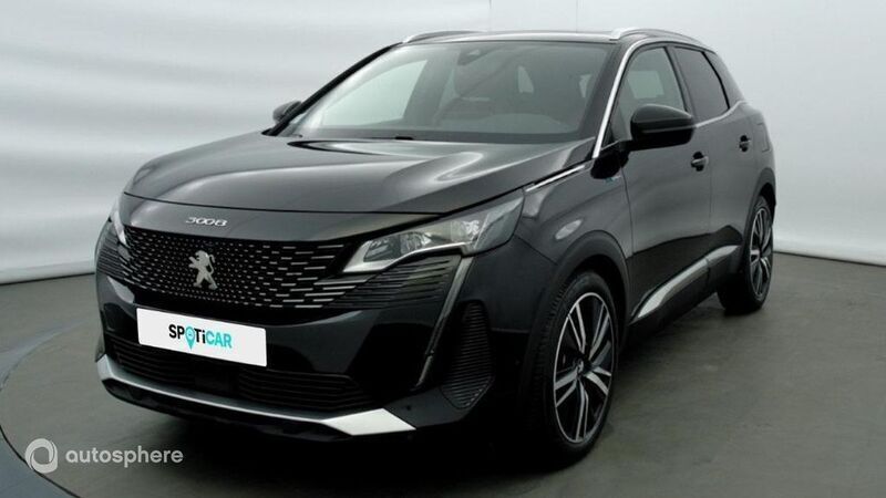 Noir Utilisé 2021 Peugeot 3008 GT SUV | 22 413 € (Prix assez cher) - Image 1/4