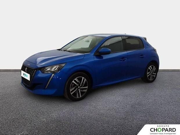 Bleu Utilisé 2021 Peugeot 208 Allure Citadine | 15 490 € (Prix juste) - Image 1/4