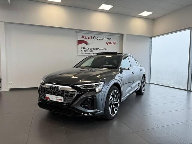 Gris daytona nacré Occasion 2024 Audi Q8 Sportback e-tron S-Line SUV | 59 970 € (Bon prix) - Image 1/4