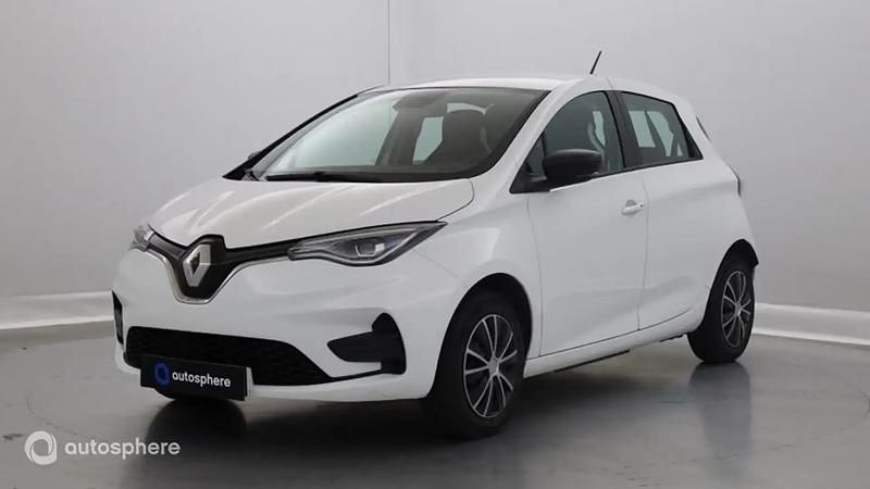 Blanc Utilisé 2021 Renault Zoe Citadine | 10 999 € (Bon prix) - Image 1/4