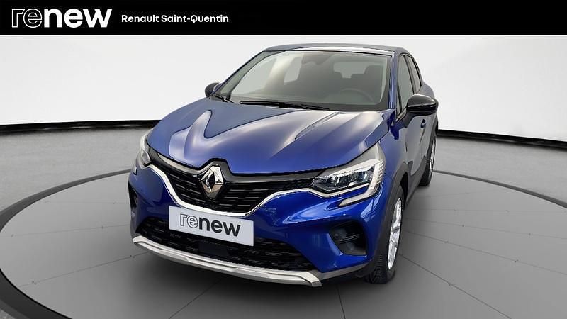 Bleu Utilisé 2022 Renault Captur Business SUV | 15 990 € (Prix juste) - Image 1/4