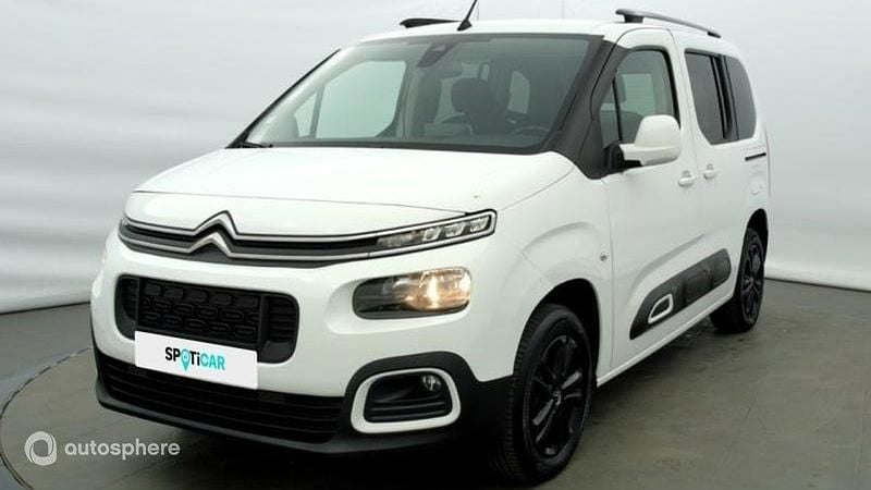 Blanc Utilisé 2021 Citroën Berlingo Feel Monospace | 17 479 € (Prix assez cher) - Image 1/4