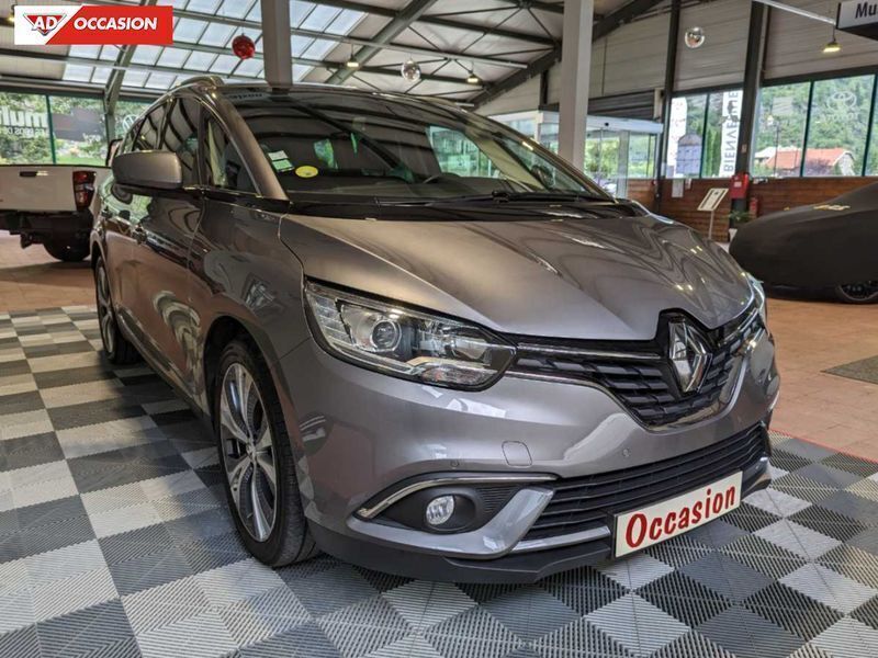 Gris Utilisé 2018 Renault Grand Scénic IV Intens Monospace | 16 900 € - Image 1/4