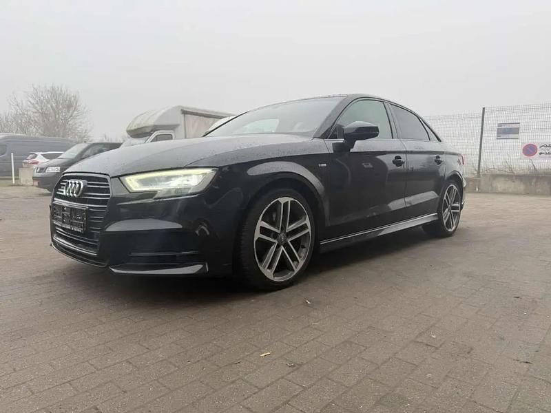 Noir Occasion 2017 Audi A3 S-Line Berline | 18 250 € (Bon prix) - Image 1/4