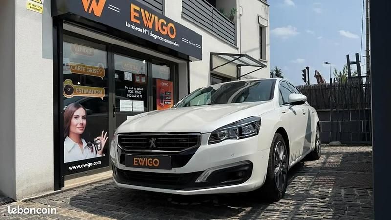 Bleu Utilisé 2017 Peugeot 508 GT-line Berline | 12 490 € - Image 1/4