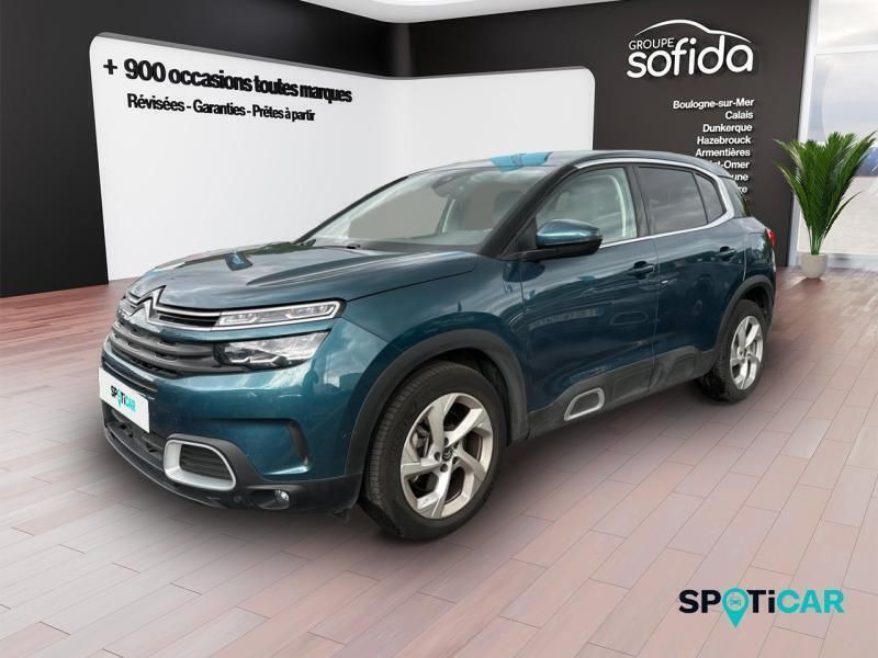 Bleue Utilisé 2022 Citroën C5 Aircross Business Class SUV | 23 490 € (Bon prix) - Image 1/3