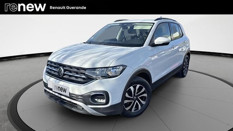 Blanc Occasion 2021 VW T-Cross Active SUV | 17 990 € (Prix assez cher) - Image 1/4