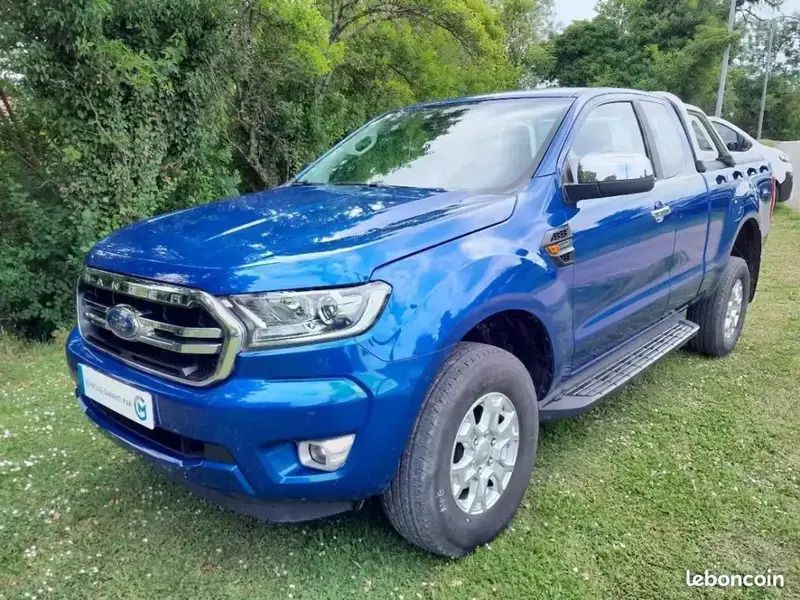 Bleu Utilisé 2019 Ford Ranger XLT Pick-up | 30 990 € - Image 1/4