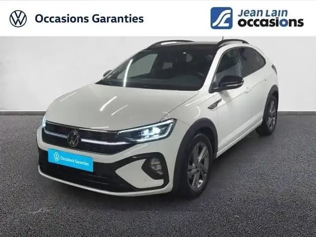 Blanc pur toit noir uni Occasion 2024 VW Taigo SUV | 23 790 € (Prix juste) - Image 1/4