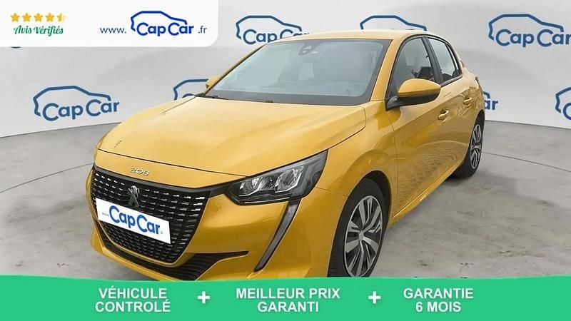 Jaune Occasion 2020 Peugeot 208 Business-Line Citadine | 9 490 € (Bon prix) - Image 1/4