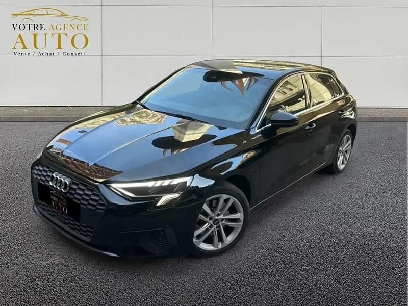 Noir Occasion 2021 Audi A3 S-Line Break | 24 390 € (Bon prix) - Image 1/4