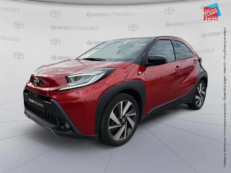 Noir Utilisé 2022 Toyota Aygo Citadine | 17 499 € (Prix juste) - Image 1/4