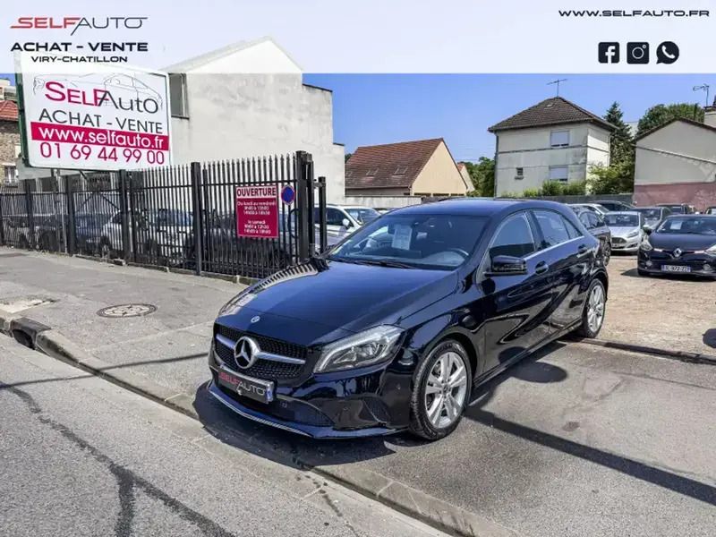 Noir Utilisé 2017 Mercedes A200 Berline | 14 980 € (Bon prix) - Image 1/4