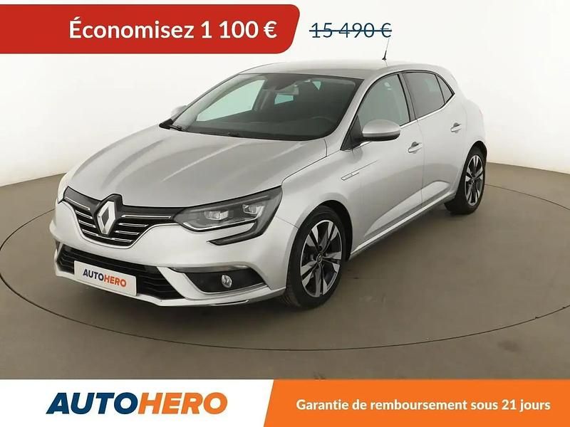 Gris Utilisé 2019 Renault Mégane IV Intens Berline | 14 390 € (Prix juste) - Image 1/2
