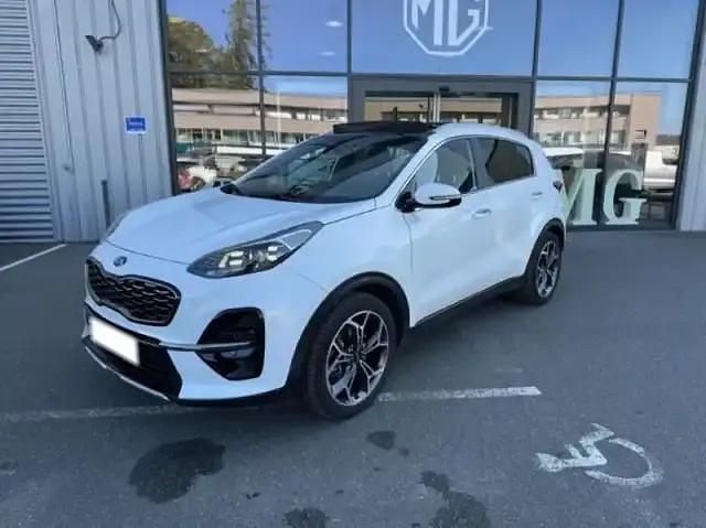 Blanc sensation Utilisé 2019 Kia Sportage GT-Line SUV | 20 990 € (Prix juste) - Image 1/4