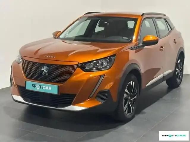 Orange Utilisé 2020 Peugeot e-2008 Allure SUV | 13 990 € (Super prix) - Image 1/4