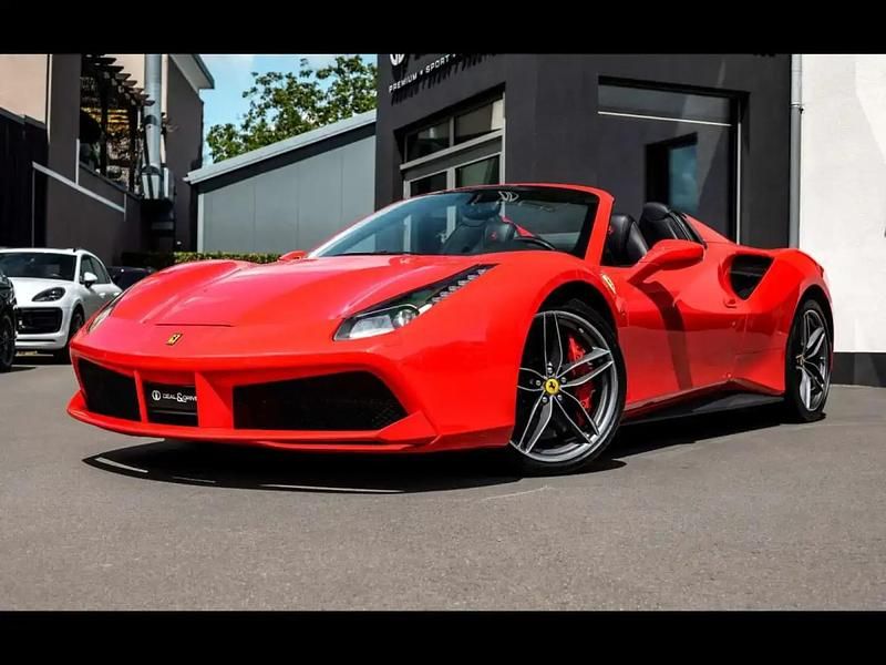 Rouge Occasion 2018 Ferrari 488 Cabriolet | 229 990 € - Image 1/4