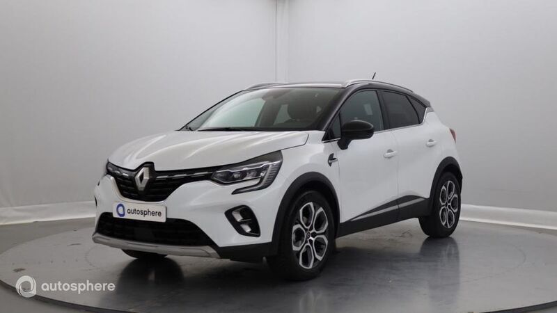 Blanc Utilisé 2020 Renault Captur Intens SUV | 16 299 € (Prix juste) - Image 1/4
