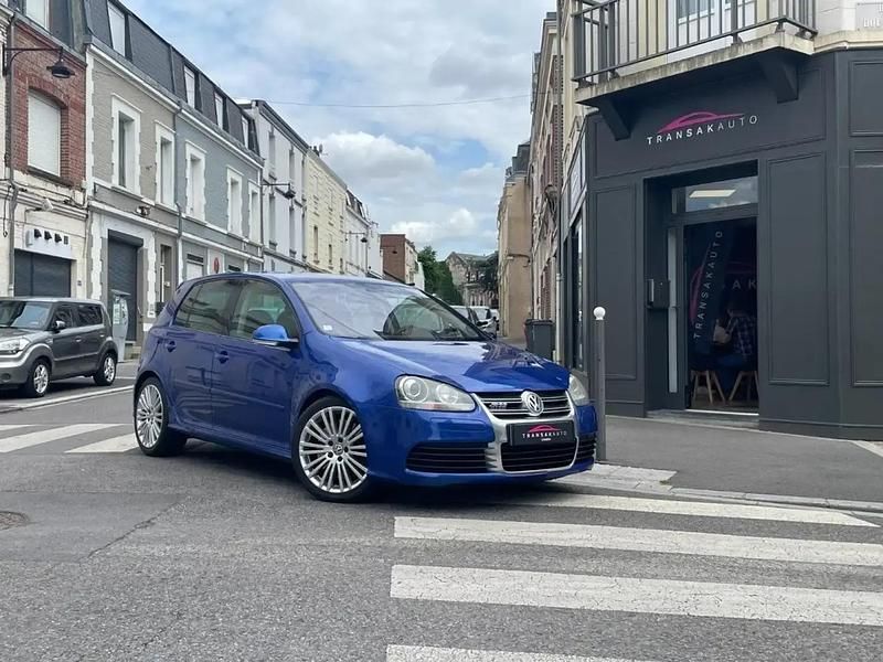 Bleu Utilisé 2006 VW Golf V R Berline | 18 990 € (Prix juste) - Image 1/4
