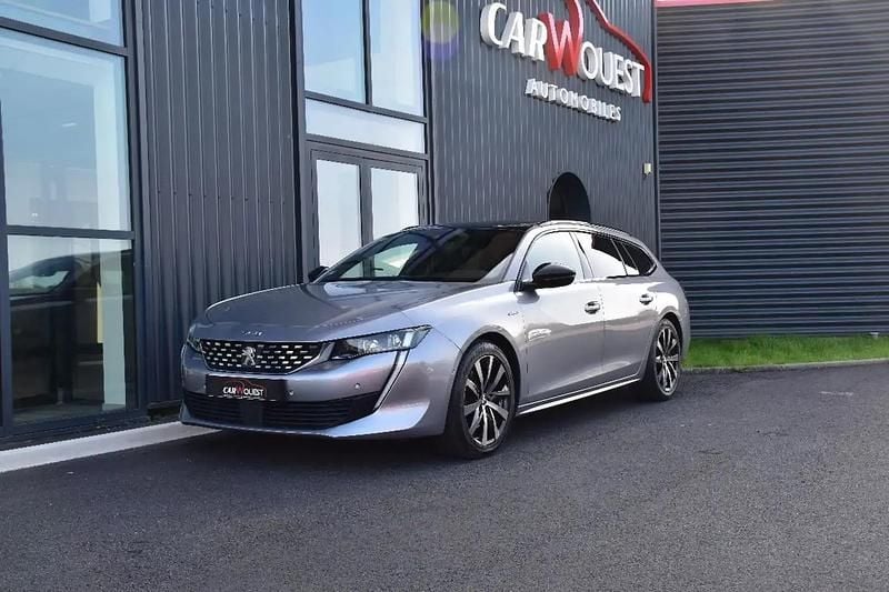 Gris Utilisé 2019 Peugeot 508 GT-line Break | 22 990 € (Prix assez cher) - Image 1/4