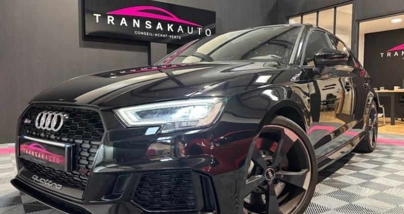 Noir Utilisé 2017 Audi RS3 Sportback Sport Citadine | 36 490 € (Prix cher) - Image 1/4