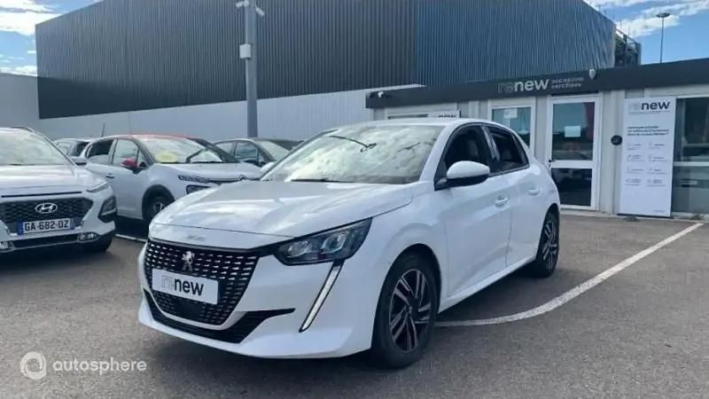 Jaune Utilisé 2021 Peugeot 208 Allure Citadine | 13 499 € (Prix juste) - Image 1/4