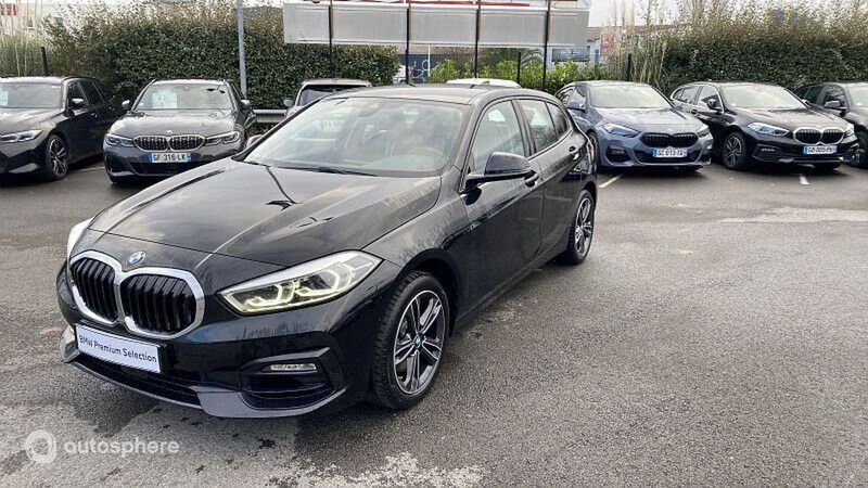 Noir Utilisé 2023 BMW 116 Sport Line Citadine | 25 999 € (Prix juste) - Image 1/4