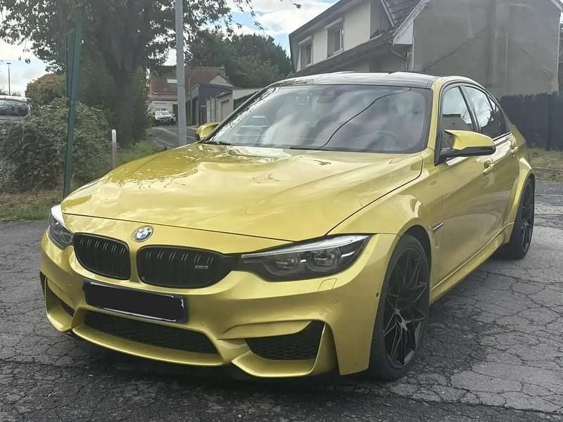 Jaune Occasion 2018 BMW M3 Competition Edition Berline | 52 900 € (Prix juste) - Image 1/4