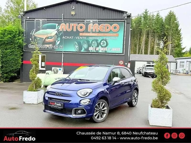Bleu Utilisé 2024 Fiat 500X Sport SUV | 21 700 € (Prix juste) - Image 1/4