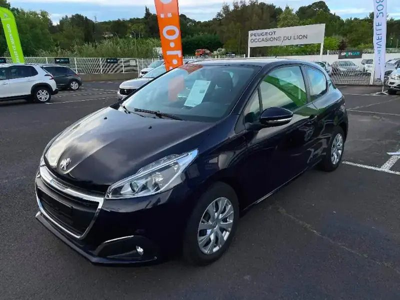Bleu Occasion 2016 Peugeot 208 Active Citadine | 10 390 € (Prix assez cher) - Image 1/4