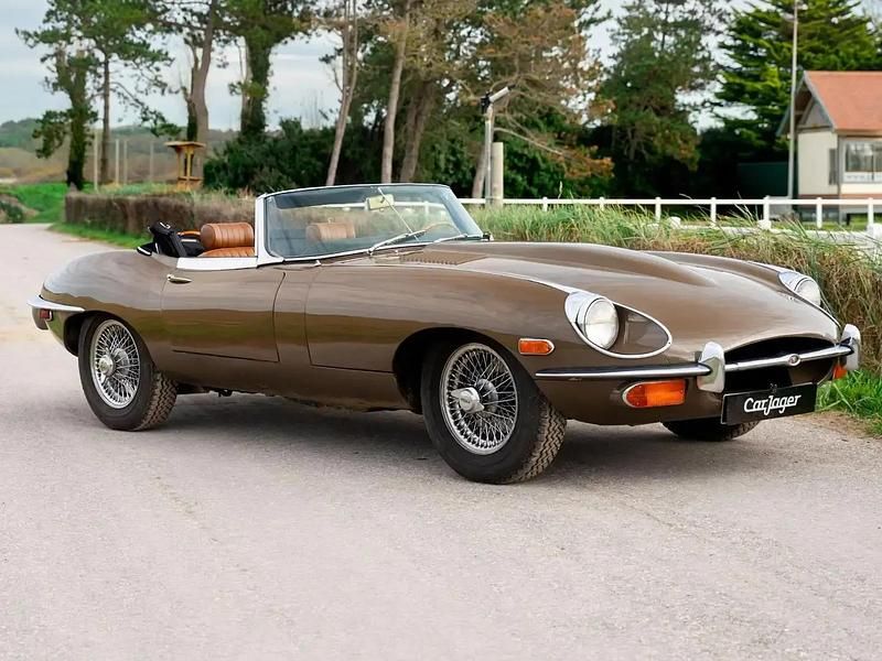 Occasion Jaguar E-Type S 265 ch (194 kW) 1969 Brun Cabriolet