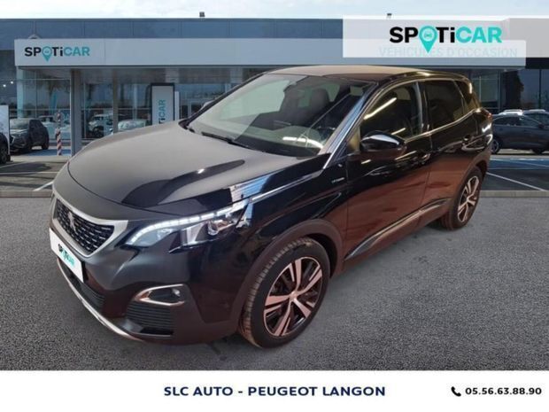 Noir Utilisé 2020 Peugeot 3008 GT-line | 19 490 € (Bon prix) - Image 1/4