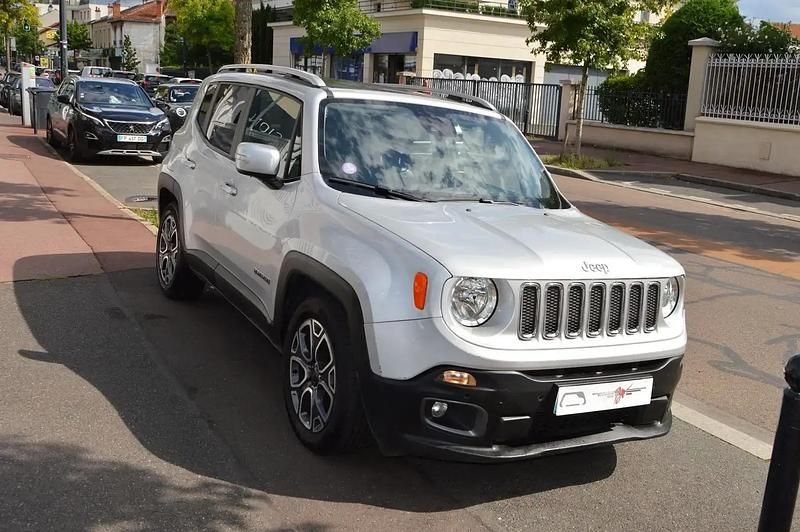 Gris Utilisé 2017 Jeep Renegade Limited SUV | 12 990 € (Prix juste) - Image 1/4