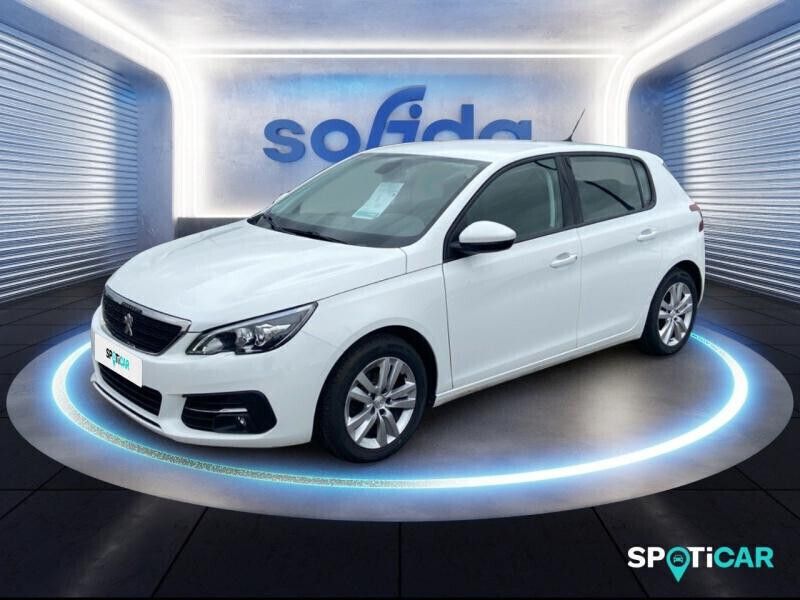 Blanc Utilisé 2020 Peugeot 308 Active Berline | 12 490 € (Bon prix) - Image 1/4