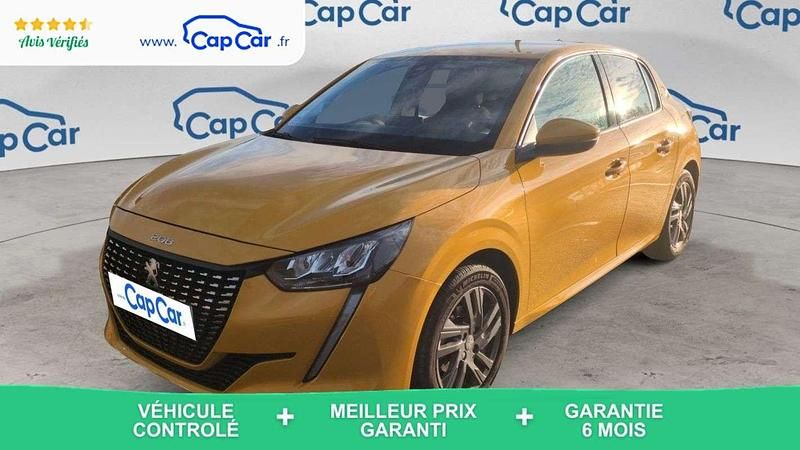 Occasion Peugeot 208 Style 75 ch (55 kW) 2021 Jaune Citadine