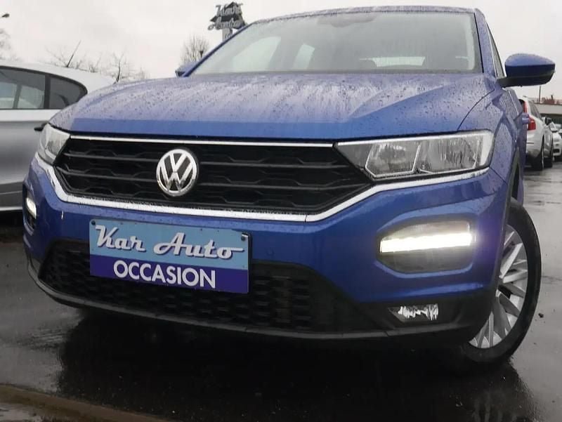 Bleu Utilisé 2020 VW T-Roc SUV | 18 990 € (Super prix) - Image 1/4